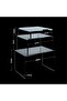6PCS Clear Acrylic Risers for Display,Home Decor Jewelry Display Riser Shelf Showcase Fixtures - 3