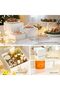 Acrylic Cube Display Nesting Risers with Hollow Bottoms 3PCS - 6