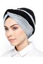 غطاء Sim Double Wrap - أسود أزرق ثلجي