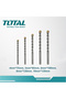 طقم ريشة دريل 5pcs/set جدار توتال Tacsd5055 - 3
