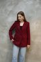Women's Single Button Blazer Jacket - Stylish and Modern Design - 4