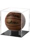 Basketball Display Case Clear Acrylic Glass Cube Assemble Countertop Box Soccer Frame - 4