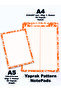 Yaprak Desenli 2'li Set ( A4 -A5 ) Notepad