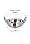 Stainless Steel Copper Bottom Deep frying Kadai 21cm - 2