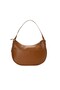 Casual Curved Hobo Bag Brown - 2