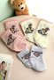 Mi̇lays Baby Kids Baby Girl Cotton Socks 0-3 Months - 2