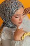 وشاح من القطن الناعم بنمط القرنفل 73030-21 - 4