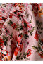 Girls Pink Floral Ruffle Hem Skirt - 4