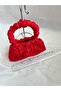 Red Rose Portfolio Evening Dress Handbag - 8