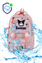 Korean Style Accessorized Plaid Pattern Thermal Nutrition and Girl's Backpack School Bag Set with Pencil Holder - 4