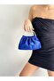 Satin Pleated Portfolio Evening Dress Handbag - 6