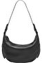 Women's Harwell Leather Hobo Purse Handbag Black