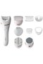 Series 8000 Epilator, Wet And Dry Cordless Hair Removal And Skin Care System, For Legs, Body