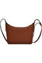 Women's Cecilia Leather Small Crossbody Purse Handbag, Medium Brown - 5