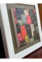 Uv Printed Stone Frame with White Frame and Leather Bottom Base 16X16 cm (Cat3 Pattern) - 4