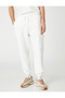 Jogger Sweatpants with Cargo Pocket, Zipper Detail and Tied Waist - 3