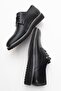 Men's Classic Groom's Patent Leather and Matte Black Shoes - 4