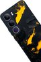 Vivo V40 Lite Compatible Matte Black Case – Soft Silicone, Protective, Shock Absorbing Cover - 3