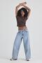 Women's Loose Fit Jeans Blue - 2