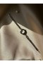 Retro Minimal Bead Cord Vintage Women Wrist Watch - 8
