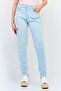 Women Skinny Fit Rip Stretchable Denim Jeans, Light Wash Blue