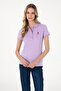 Women's Lilac Basic Polo Neck T-Shirt 50300896-Vr034 - 3
