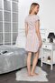 Patterned Buttoned Front'Crazy' Nightgown - 6