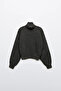 1001 Thick Knitted Women's Sweater with a High Collar - 8