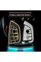 حافظة مفاتيح نانو ذكية F20 F30 F35 ذات 4 أزرار - أسود - 3