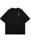 Unisex Extra Dirty Printed Oversize Crew Neck T-Shirt - 2