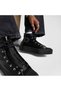 Chuck Taylor All Star Lift Unisex Black Leather Boots - 5