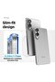 Hybrid for Samsung Galaxy S25 EDGE case cover Camera Cutouts, Shockproof Bumper - Transparent - 8