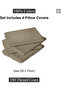 4-Piece 100% Cotton Sateen Pillowcase (50x75cm) – Silky Soft Feel Like Satin, Hotel-Quality Bedding - 3