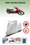 Kuba Ege50 Gray Waterproof Quality Motorcycle Cover