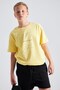Football Field Patterned 100% Cotton Men's Oversize T-Shirt - 8