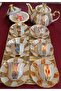 Line Mirra Porcelain Hand Decor Painting Coffee Cup Set