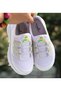 Girl Child Orthopedic Sneakers Hologram Shiny Glitter Phylon (Light) Sneaker - 4