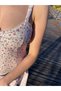 Shilsee Women's Flower Print Strap Pink Dress - 5