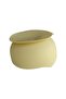 Child Silicone Bib, Silicone Vacuum Bowl, Silicone Spoon And Fork / Yellow - 3