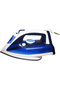2400W Steam Iron – Ceramic Base, Temperature Control, Blue & White Design - 4