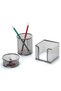 Inox File Combined Set Pen Holder Paper Holder Paper Clip Holder 2 Pcs Pencil Gift - 8