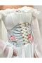 Vintage Front- Tie-Detail Corset Bustier - 3