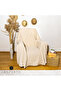 Natural Linen Sofa Cover 170X500Cm - 3