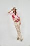 Strawberry Fields Forever Printed 100% Cotton Women Oversized Pink T-Shirt - 6