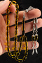 Men's Gift 7X11Mm Zulfiqar Sword Powder Amber Prayer Beads - 2