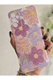 Samsung Galaxy M13 / M23 Compatible Pastel Colored Flowers Patterned Transparent Phone Case