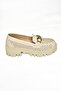 S250242609 Beige Thick Sole Women's Shoes - 6