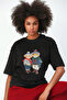 100% Cotton Lover Concept Teddy Printed T-Shirt - 4