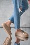 Women's Eva Rhinestone High-Scale Non-Slip Sole Daily Beach Sea Pool Bath House Slippers - 2