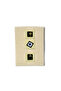 Hardcover (wired) square notebook, 60 sheets